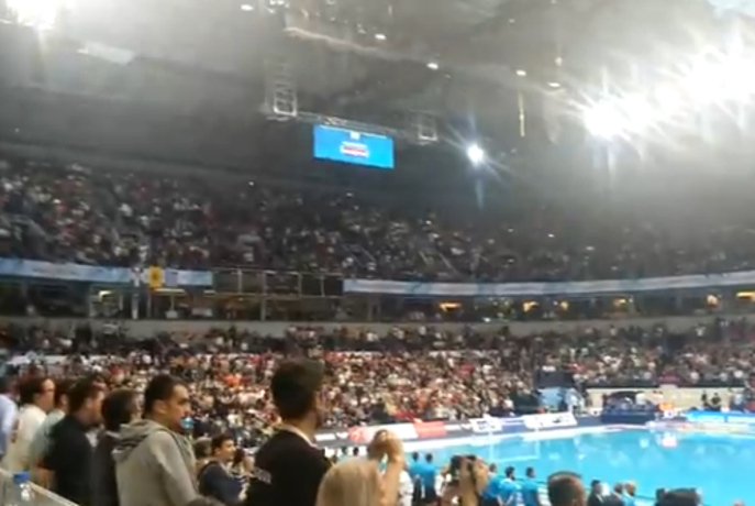 Sramota na evropskem prvenstvu v vaterpolu: navijači izžvižgali hrvaško himno (video)