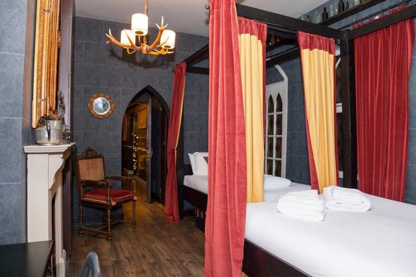 Hotelska soba za ljubitelje Harryja Potterja