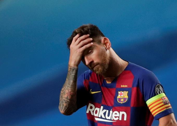 Lionel Messi naj bi imel dovolj nebuloz, ki se dogajajo pri Barceloni, in si želi oditi. | Foto: Reuters