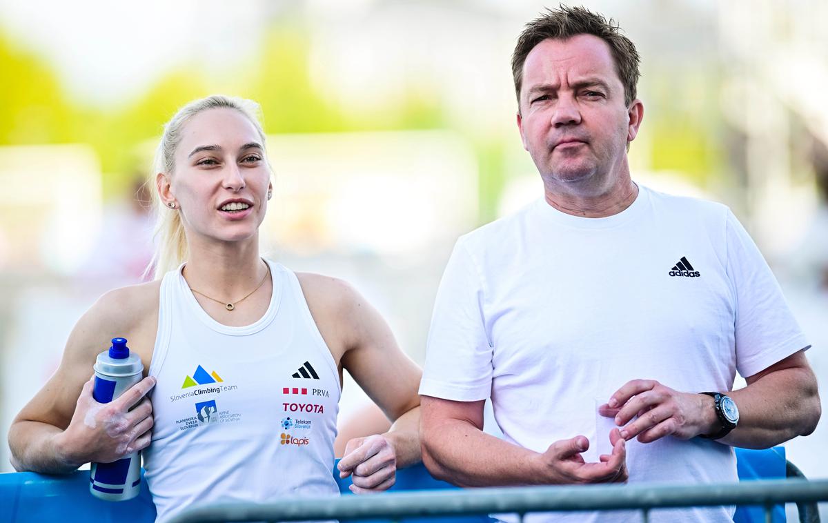 Roman Krajnik | Janja Garnbret in trener Roman Krajnik še nista sestavila načrta za prihodnjo sezono.  | Foto Aleš Fevžer