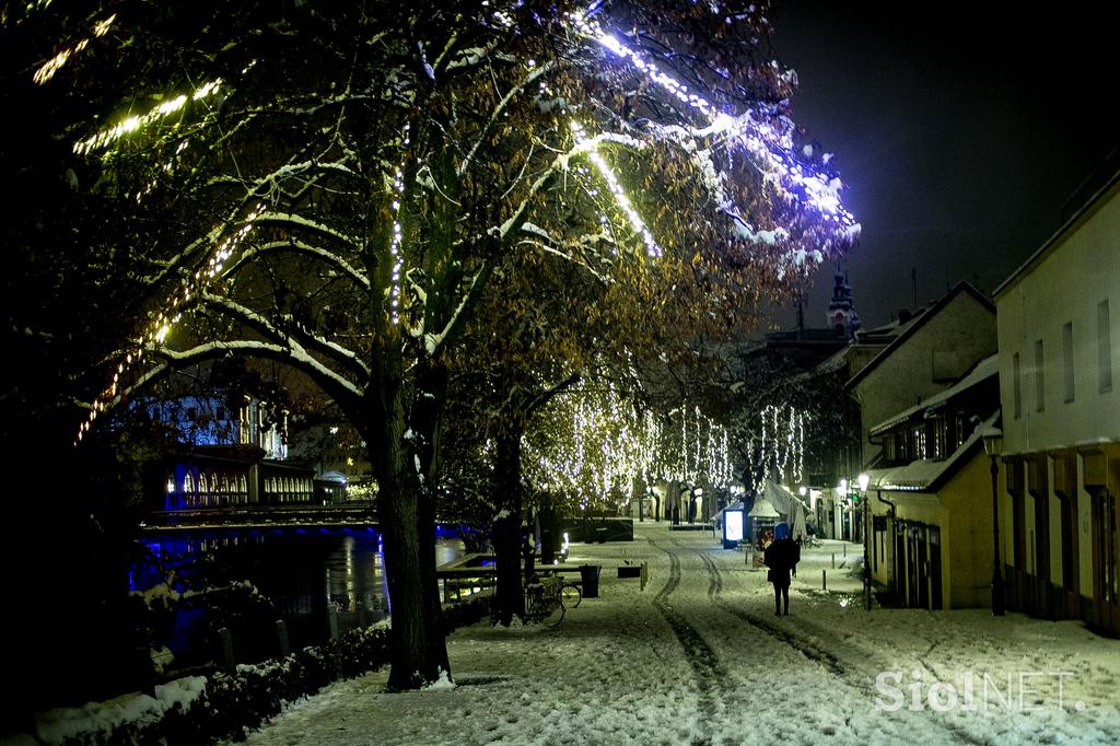 sneg v Ljubljani