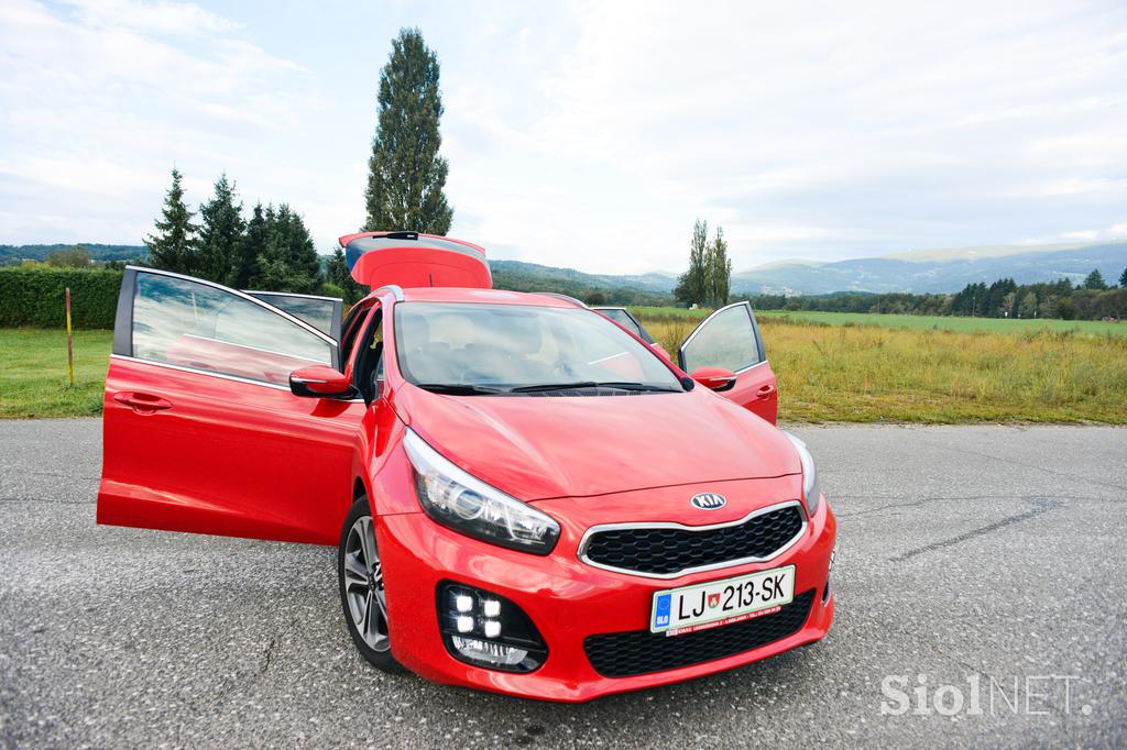 Kia ceed SW - fotogalerija testnega vozila