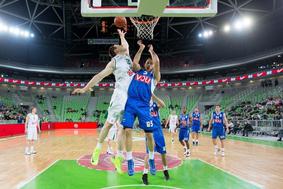 Olimpija v tretjem podaljšku le strla Budućnost
