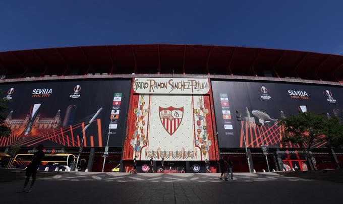 Zvečer se bo o zmagovalcu lige Europa odločalo na stadionu Seville. | Foto: Reuters