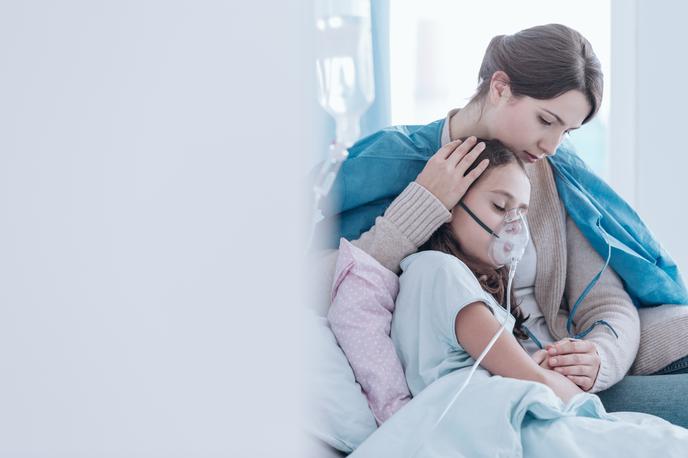otrok, bolezen | Ameriški pediatri so zaskrbljeni. Zaradi nove različice omikron se je ta mesec število hospitaliziranih otrok na pediatričnih klinikah v New Yorku povečalo za petkrat.  | Foto Getty Images