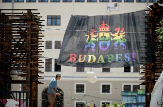 To se vam lahko zgodi na paradi ponosa v Budimpešti