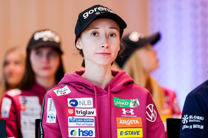 predstavitev reprezentanc SZS junaki zime Nika Prevc | Nika Prevc je slavila na zadnji tekmi v Falunu. | Foto Aleš Fevžer