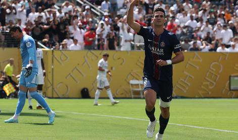 V živo: PSG hitro šokiral Real Madrid