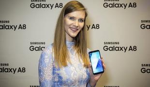 Letošnjo sezono novih pametnih telefonov je odprl Samsung Galaxy A8 #video