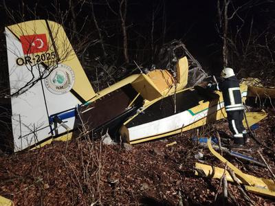 Na Hrvaškem strmoglavilo turško letalo air tractor