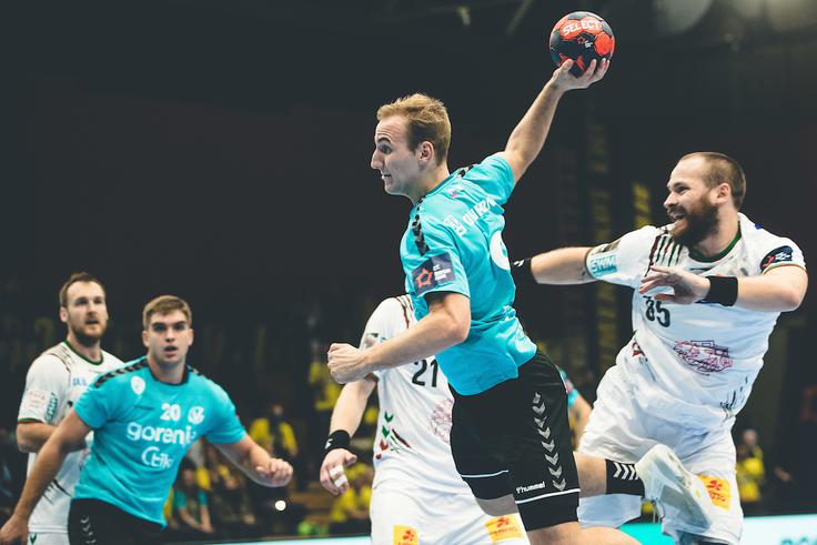 "Ekipa Benfice je favorit na tej tekmi, ampak mislim, da smo mi v tej sezoni pokazali, da lahko igramo proti vsaki ekipi," pravi Tajnik. | Foto: Grega Valančič/Sportida