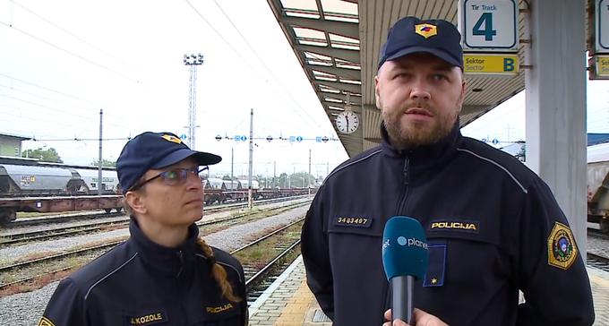 Jelka Kozole in Simon Brečko sta po lanskem božiču na mejnem prehodu Dobova rešila življenje sprevodniku. | Foto: Planet TV