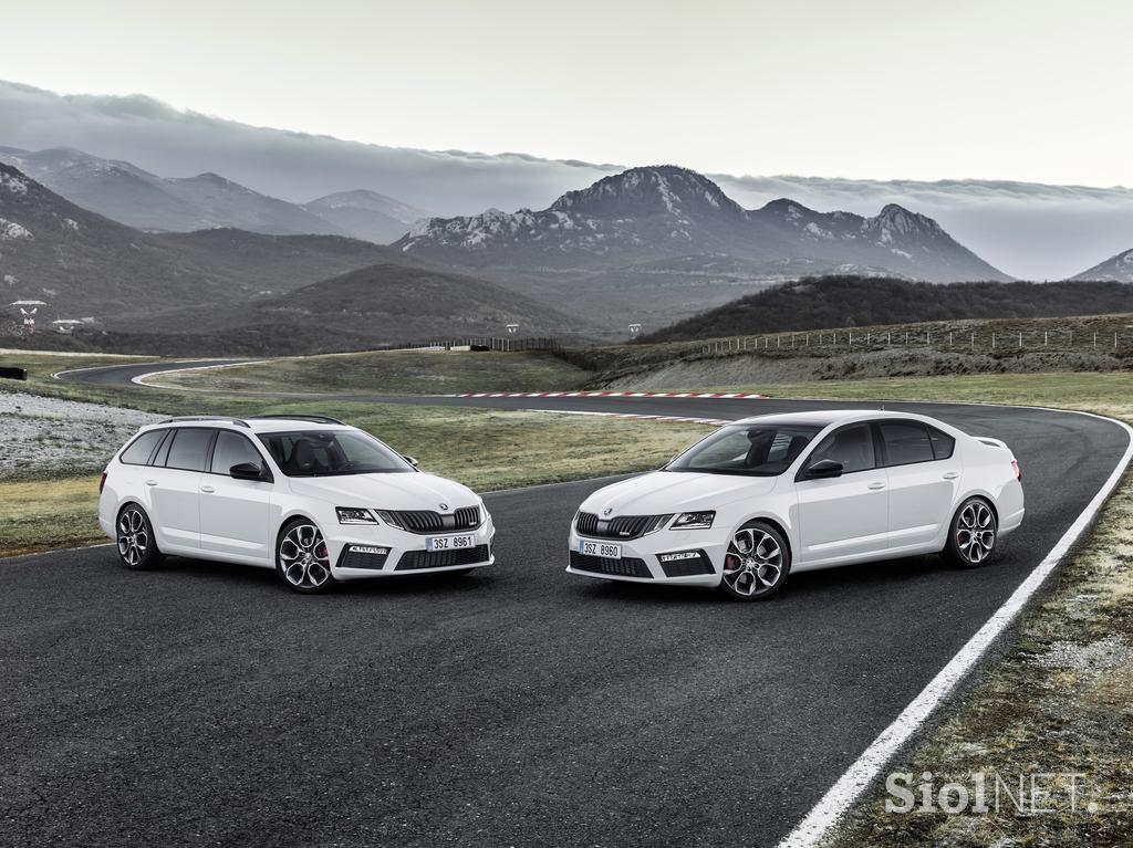 Škoda octavia RS 245 - prva vožnja