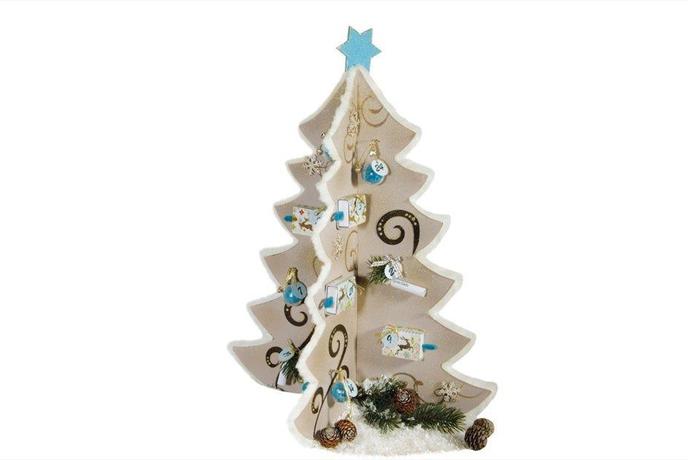 Ideja za dom: Lesena smrečica