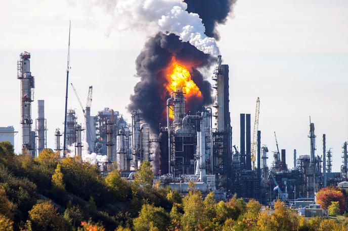 kanada eksplozija rafinerija | Foto Reuters