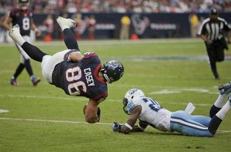 Texans strah vzbujajoče, Saints v izgubljenem položaju