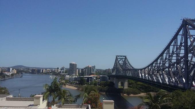 Brisbane, pogled na Story Bridge. | Foto: Osebni arhiv