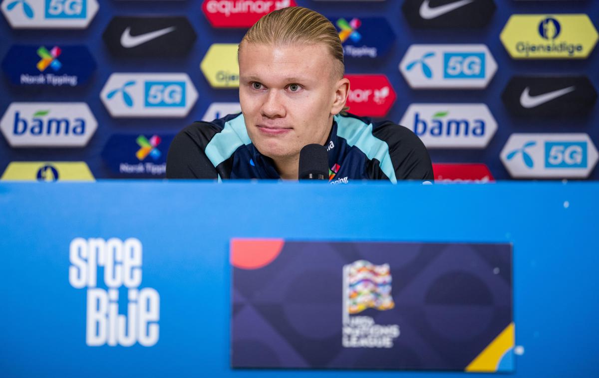 Erling Haaland | Erling Haaland se je odzval na kritike norveških novinarjev. | Foto Guliverimage