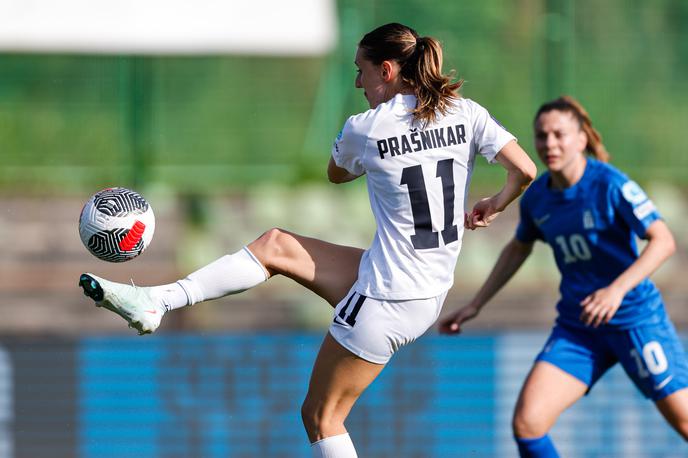 slovenska ženska nogometna reprezentanca : Grčija, liga narodov | Foto Aleš Fevžer