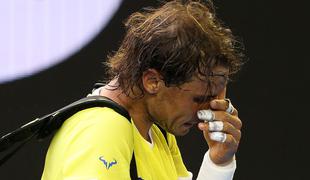 Razočaran Nadal: Težko je, če garaš in potem izgubiš (video)
