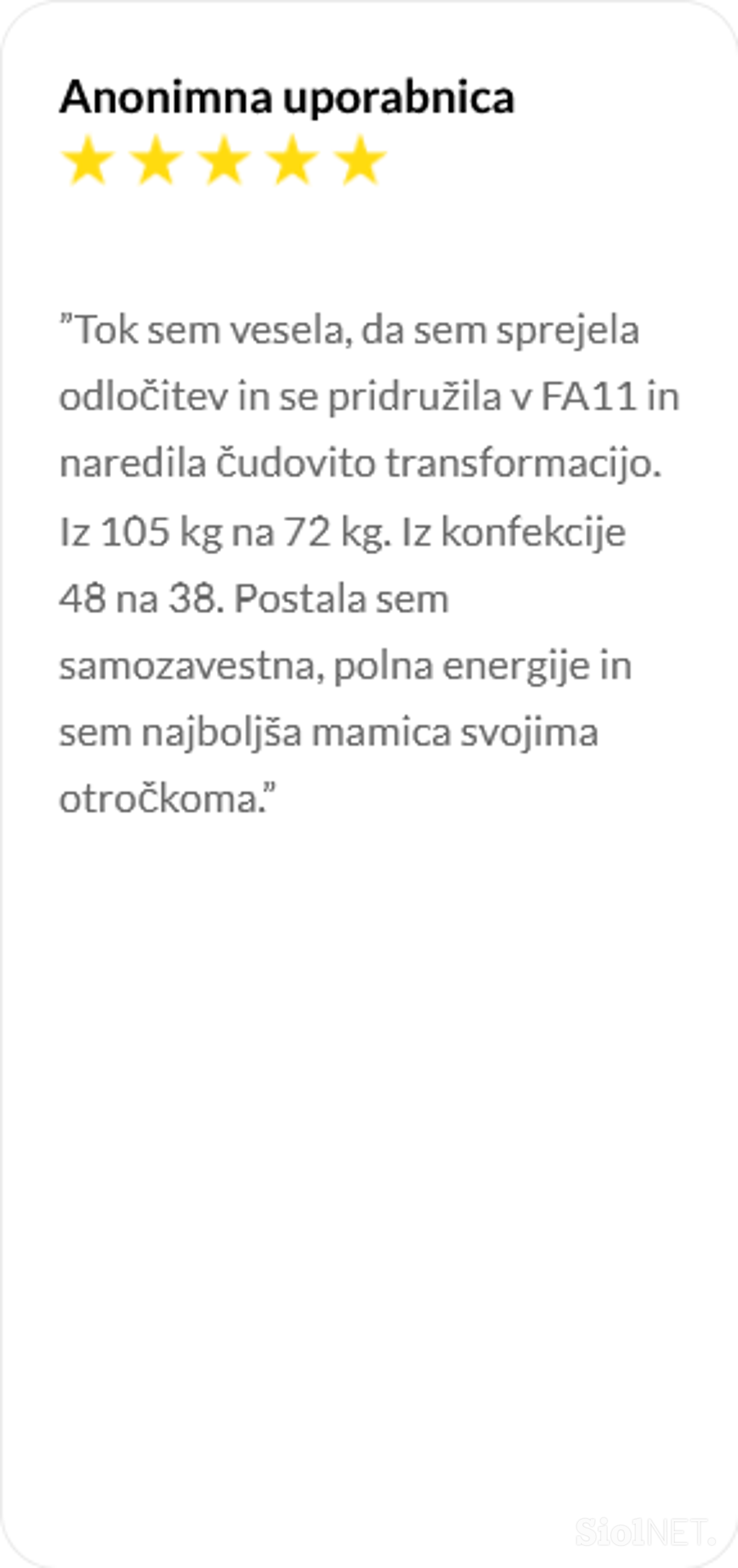 Fit akademija 17, Patricia Pangeršič