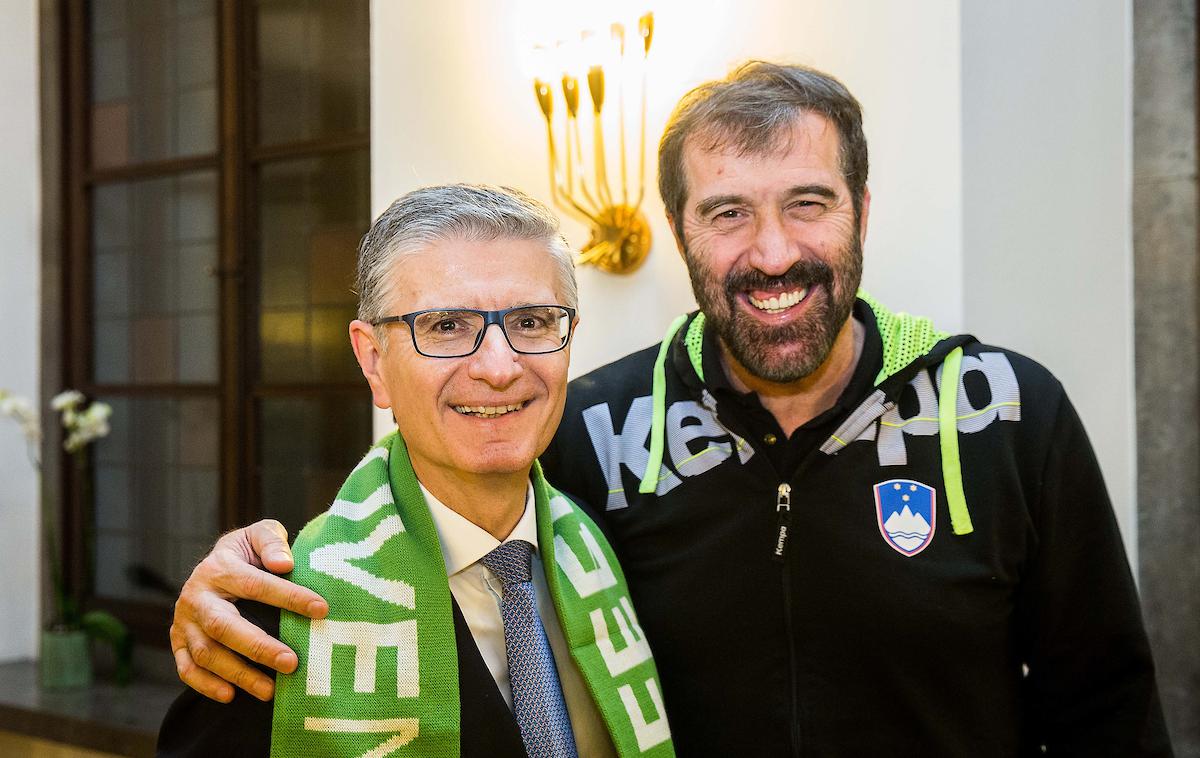 Franjo Bobinac: | Franjo Bobinac je zadovoljen z delom selektorja članske reprezentance Veselinom Vujovićem. | Foto Vid Ponikvar