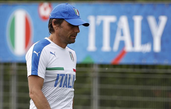 Antonio Conte se v mislih že pripravlja na ponedeljkovo poslastico osmine finala med Italijo in Španijo. | Foto: 