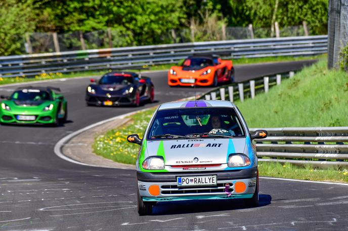 Nordschleife | Slovenski renault clio na stezi Nordschleife na severozahodu Nemčije | Foto Nurburgring