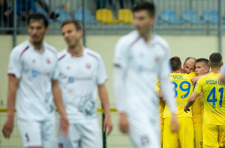 Kranjčani so izkusili nenadejano visok poraz. | Foto: Vid Ponikvar/Sportida