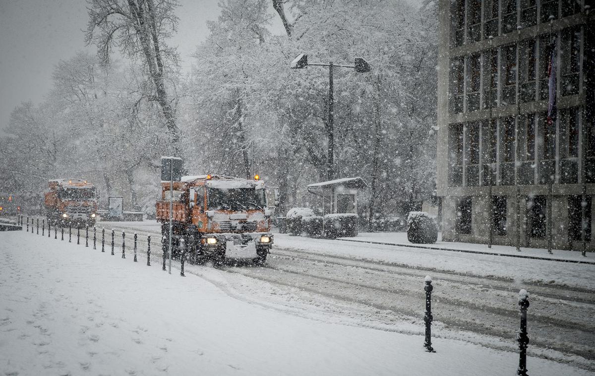 Sneg v Ljubljani | Foto Ana Kovač