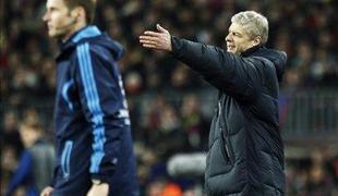 Wenger: Z 11 igralci bi izločili Barcelono
