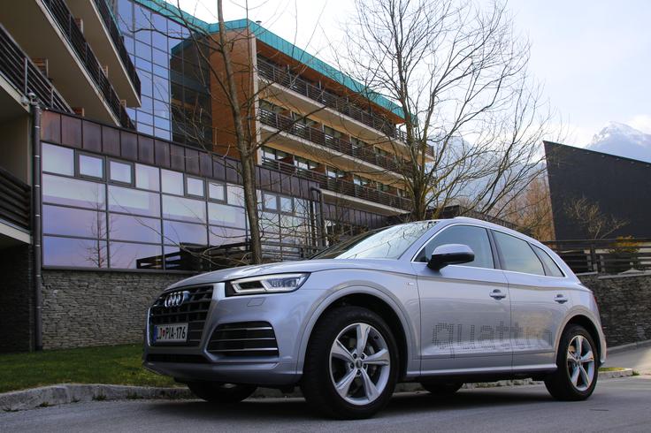 V Sloveniji pa denimo uvoznik pravi, da bo z novim Q5 in najmanjšim Q2 letos že polovica vseh pri nas prodanih Audijev imela SUV karoserijsko obliko.  | Foto: Aleš Črnivec