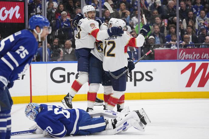 Florida Panthers : Toronto Maple Leafs | Hokejisti Florida Panthers so se kot zadnji uvrstili v konferenčni finale. | Foto Reuters