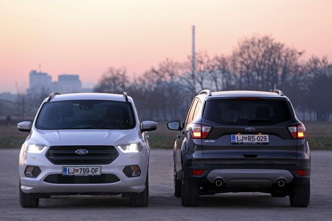 S tehnološko posodobljeno kugo, ki je eno od petih povsem novih ali preoblikovanih vozil, bo Ford v naslednjih treh letih prepričeval tudi slovenske voznike segmenta športnih terencev (SUV) in križancev (crossover). | Foto: Ford