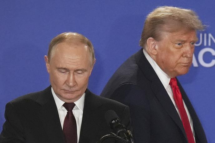 Vladimir Putin, Donald Trump | ZDA so konec preteklega tedna Kijevu in Moskvi posredovale osnutek mirovnega načrta. | Foto Guliverimage