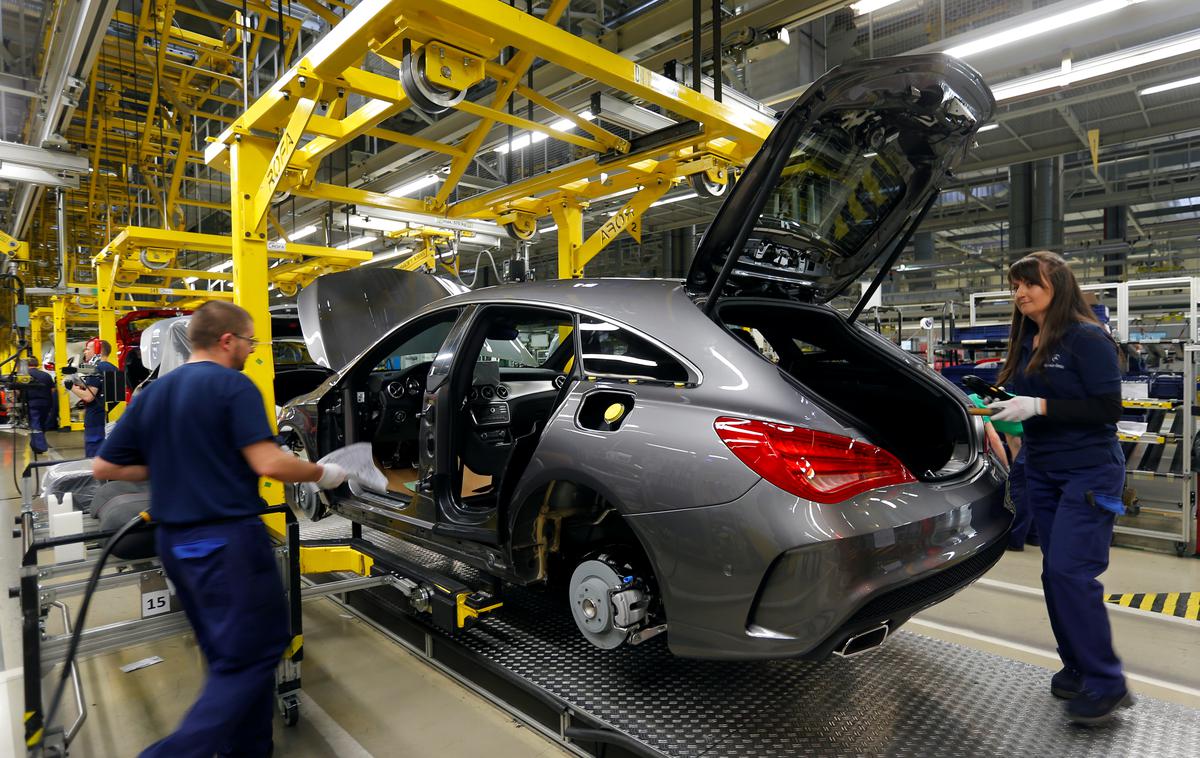 Mercedes Kecskemet | Mercedes-Benz v Kecskemetu izdeluje svoje kompaktne avtomobile. | Foto Reuters