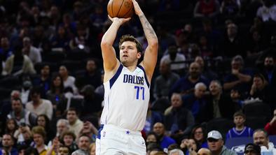Neverjetno! Dončić blestel in izenačil rekord, Dallas pa doživel mrk. #video