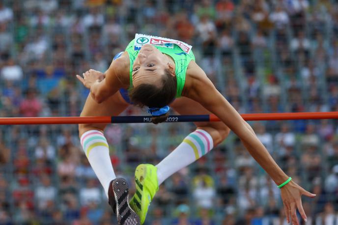 Lia Apostolovski | Lia Apostolovski je v finalu skoka v višino zaključila slovenske nastope evropskega atletskega prvenstva. Zasedla je sedmo mesto. | Foto Reuters