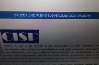 Kot avtor svarilnih pisem o cepljenju je navedena ljubljanska sodnica: kako je to mogoče, ne ve nihče