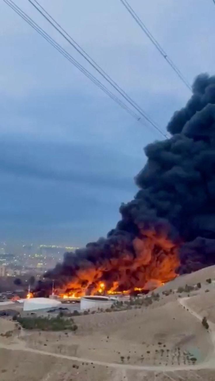Teheran, skladišča nafte | Foto: Reuters