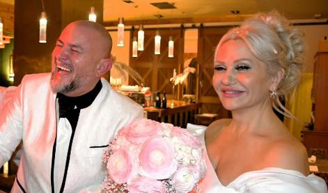 Po 14 letih zveze sta se znana Slovenca poročila