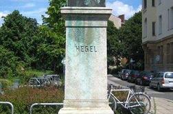 V Berlinu neznanci popackali Heglov spomenik