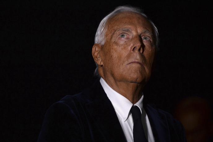 Giorgio Armani | Giorgio Armani je želel, da večinski delež v njegovem modnem imperiju po njegovi smrti postopno prodajo. | Foto Gulliverimage