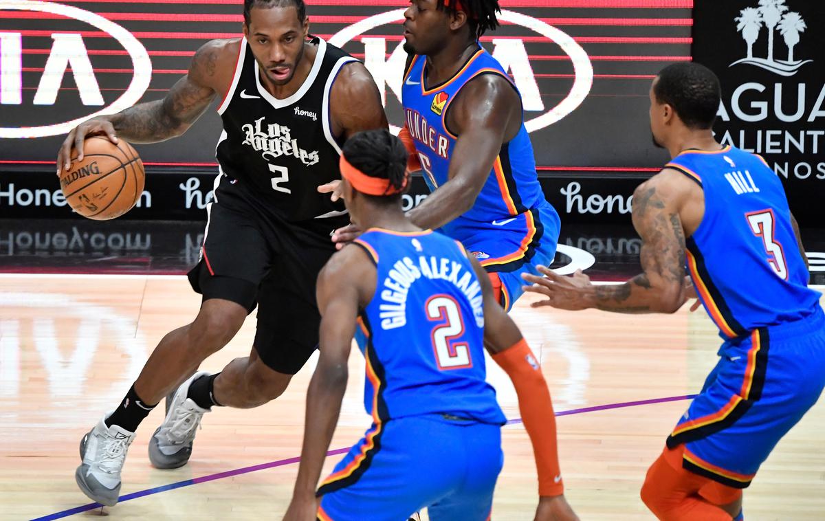 Kawhi Leonard | Kawhi Leonard je k sedmi zaporedni zmagi LA Clippers prispeval 34 točk.  | Foto Reuters