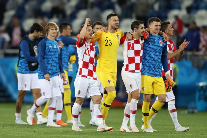 Hrvaška je prizadejala Argentini visok poraz s 3:0. | Foto: Getty Images