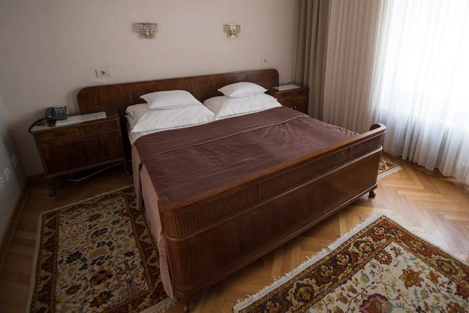 Titova postelja, na kateri je okreval po operaciji trebuha leta 1951. | Foto: 