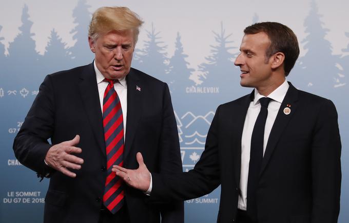 Macron, Trump | Foto: Reuters