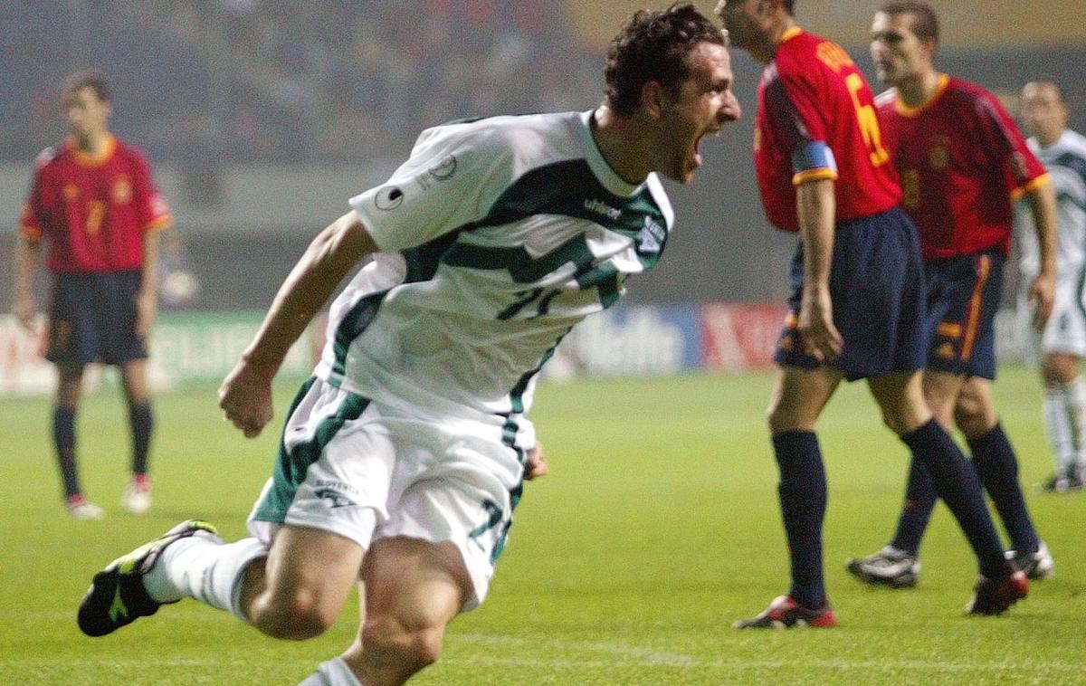 Sebastjan Cimirotić | Sebastjan Cimirotić je na SP 2002 dosegel zgodovinski zadetek za slovensko reprezentanco. | Foto Reuters