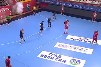 Sramoten incident v Srbiji, Hrvat žrtev pirotehnike