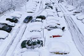 Sarajevo, Bosna in Hercegovina, sneg
